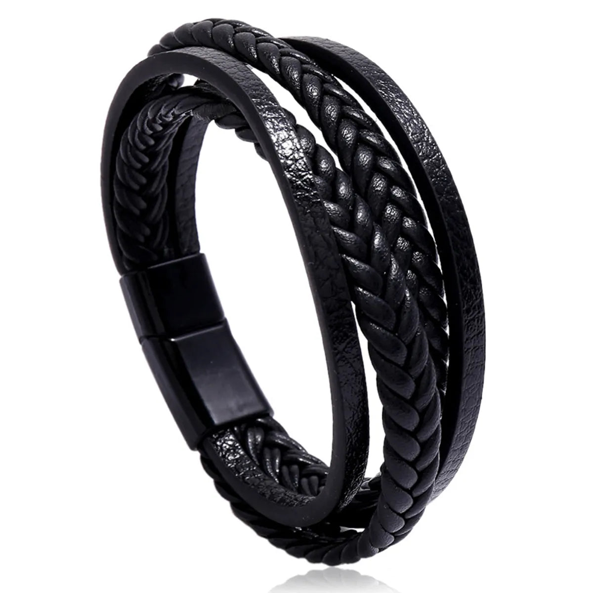 Black Alloy Buckle + Black