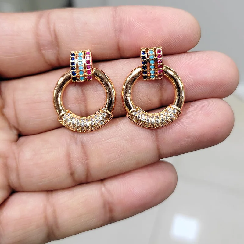 women’s statement earrings-Manisha Jewellery AD Stud Earrings