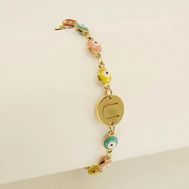 Letter Bracelet U