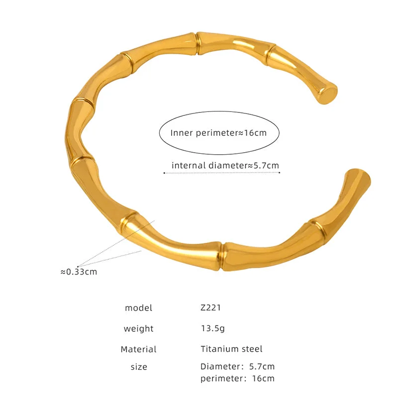 Z221-Z283-Z180-Gold Bracelet