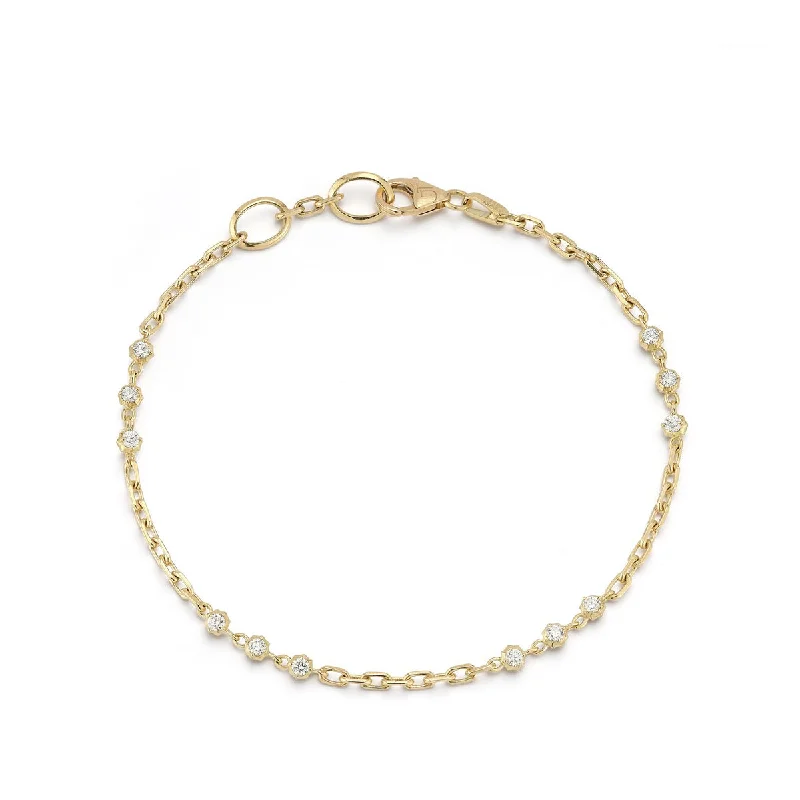 women’s heart-shaped bracelets-Sophisticate Station Bracelet