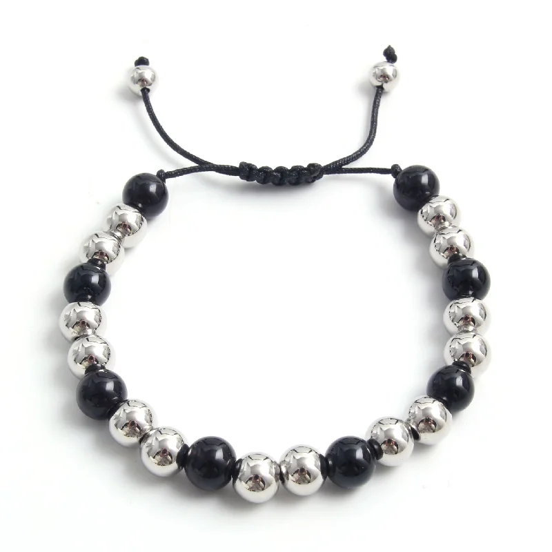 NR03-2 Silver Black 8mm