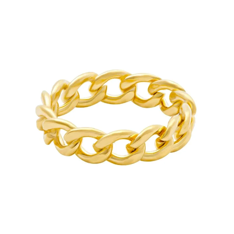 women’s gold rings-women’s gold rings-Kenya Chain Ring