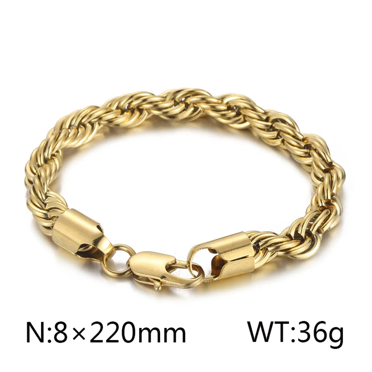 Gold 8mm22cm