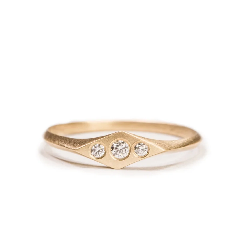 women’s knot rings-women’s knot rings-<!--RG554dia-->SALE -flat top ridge ring with diamonds, size 6.5