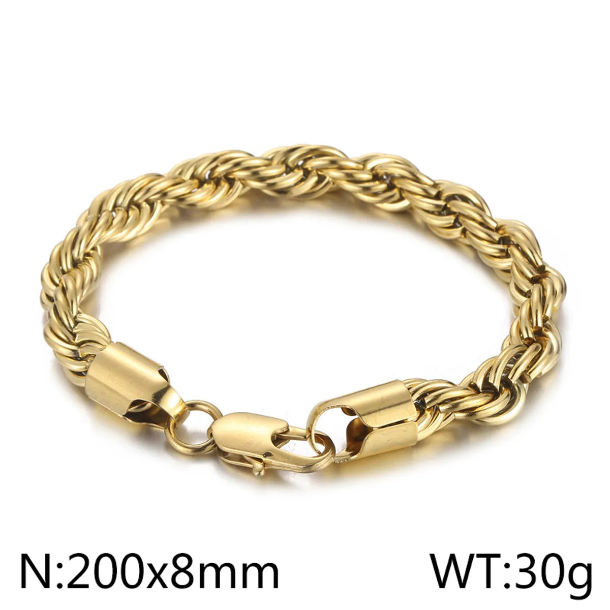 Gold 8mm20cm