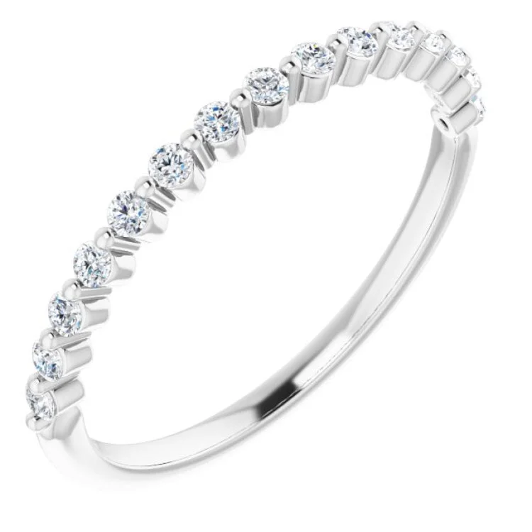 women’s black diamond rings-women’s black diamond rings-Platinum 1/5 CTW Natural Diamond Anniversary Band