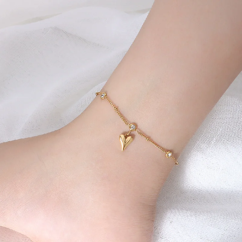 S001 Gold Anklet 20 + 5cm