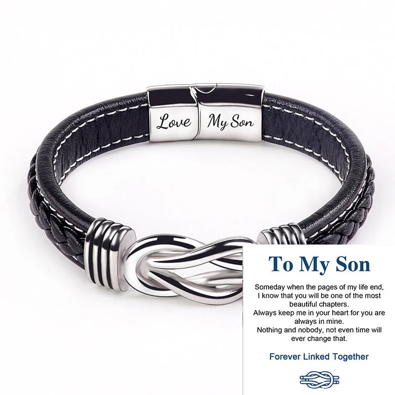 Engraved Love My Son + Son Card (2)