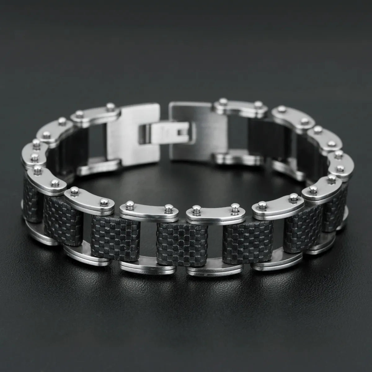 women’s simple cuff bracelets-Original Design Geometric 304 Stainless Steel Polishing Men'S Bracelets