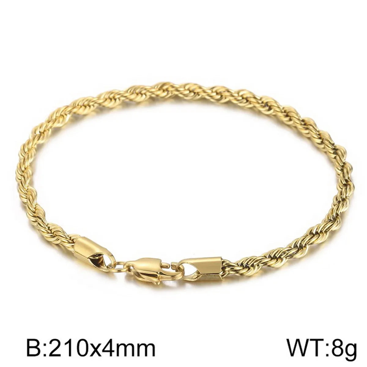 Gold 4mm21cm