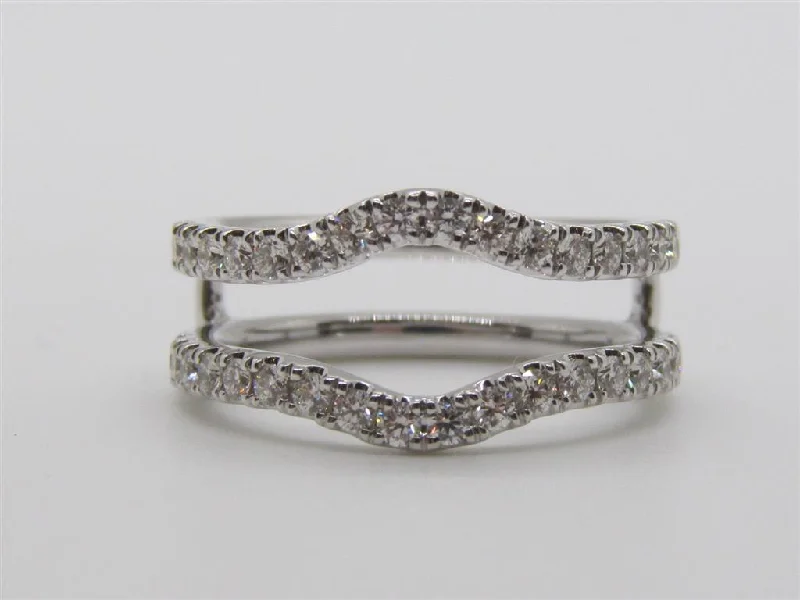 women’s fashion rings-Diamond Ring guards/wrap