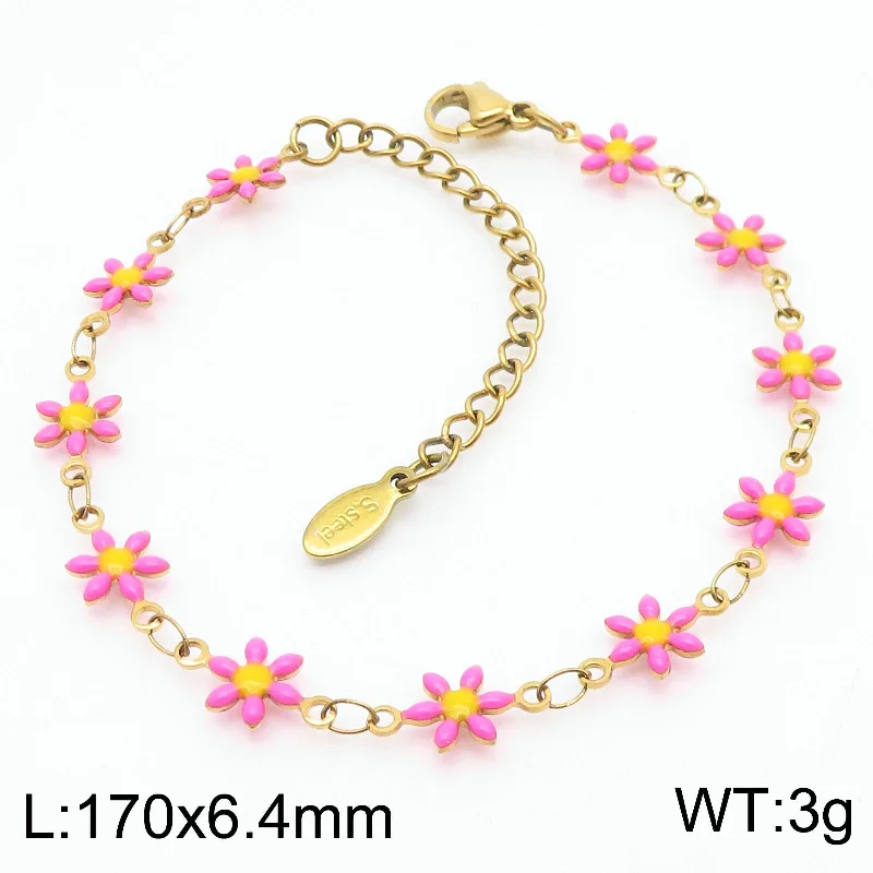 Pink Bracelet (Gold)