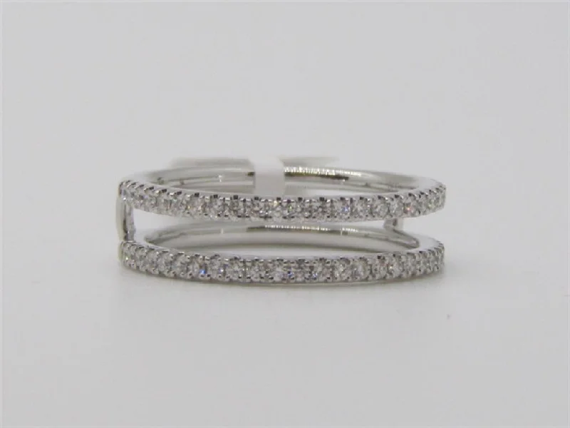 women’s platinum rings-Diamond Ring guards/wrap