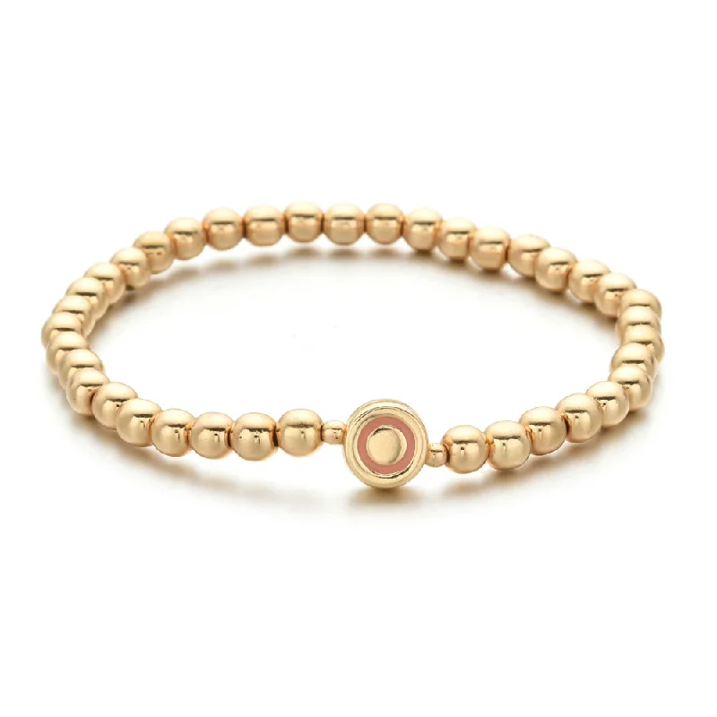 E414-Gold Cross Bracelet-KN0248-MI-N200029O