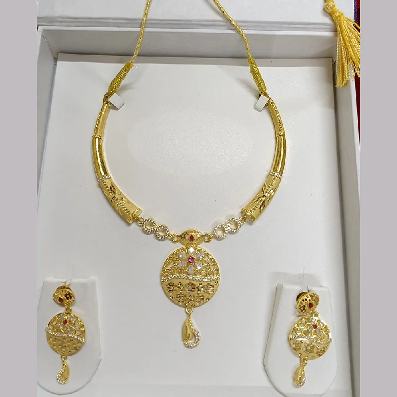 women’s antique-style necklaces-women’s antique-style necklaces-Pari Art Jewellery Forming Necklace Set