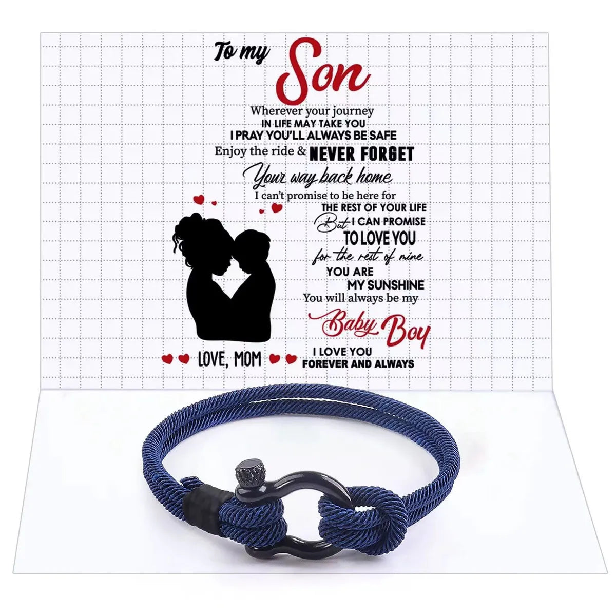 Blue Rope + Mother and Child Card