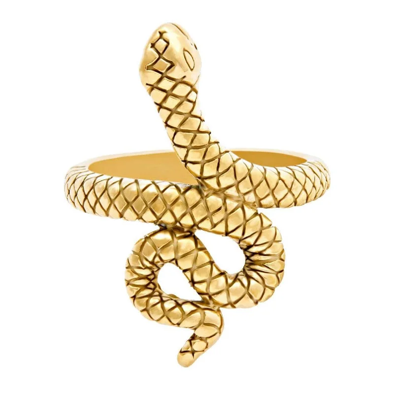 women’s unique rings-women’s unique rings-Snake Charmer Ring