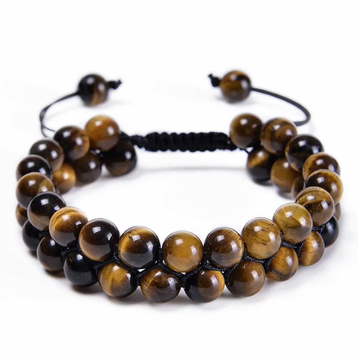 8mm-Tiger-eye bracelet