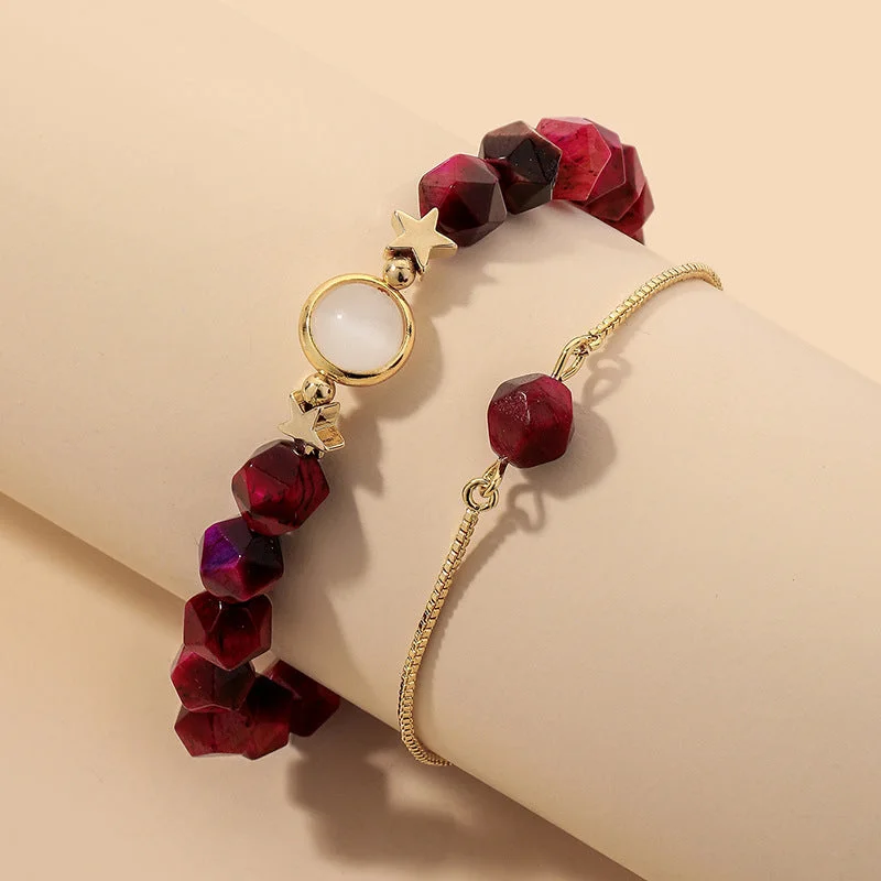 Red Tiger-Eye Bracelet