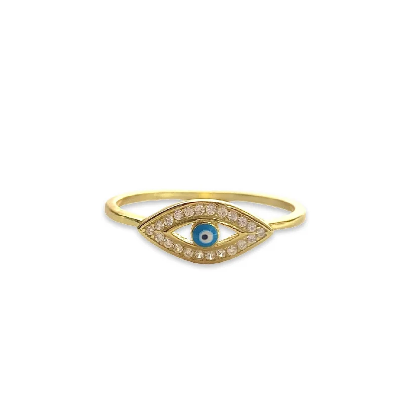 women’s halo diamond rings-women’s halo diamond rings-Evil Eye Turquoise Ring