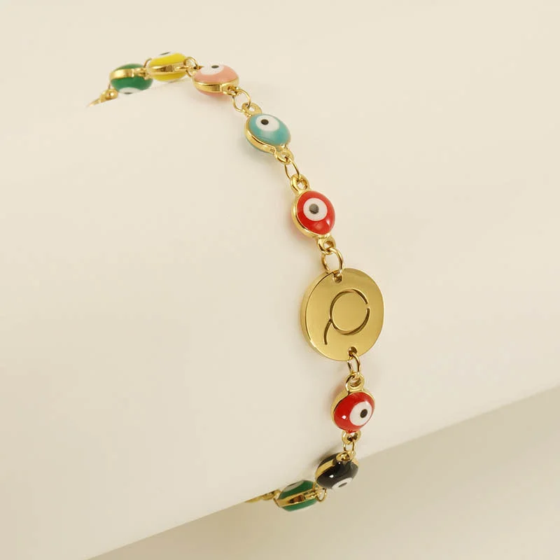 Letter Bracelet Q