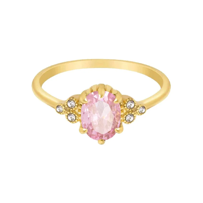 women’s birthstone rings-women’s birthstone rings-Cecilia Ring