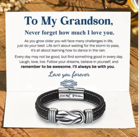 Engraved Lovemygrandson Grandson Card