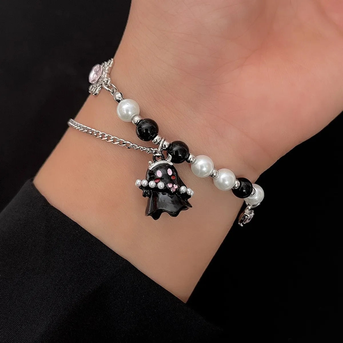 S0382a Black Ghost Bracelet