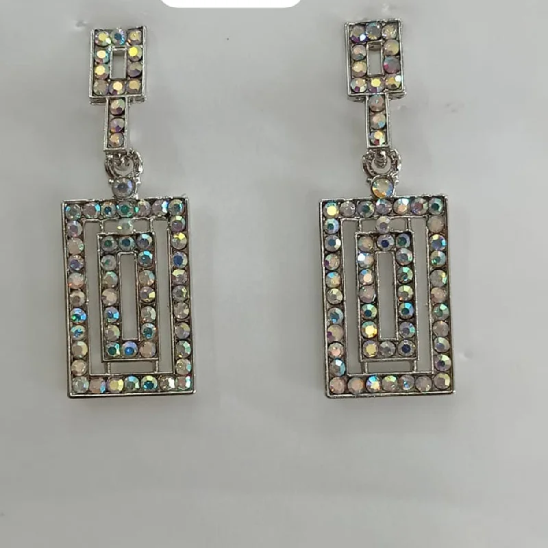 women’s creative earrings-Khushboo Jewellers Austrian Stone Dangler Earrings