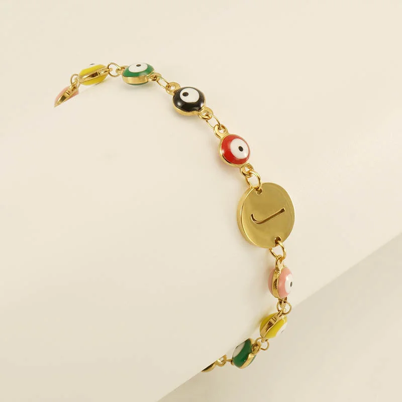 Letter Bracelet J