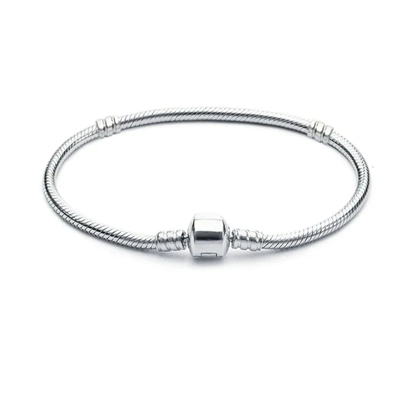 women’s adjustable bracelets-Wholesale Fashion Solid Color Copper Plating Silver Plated Bracelets