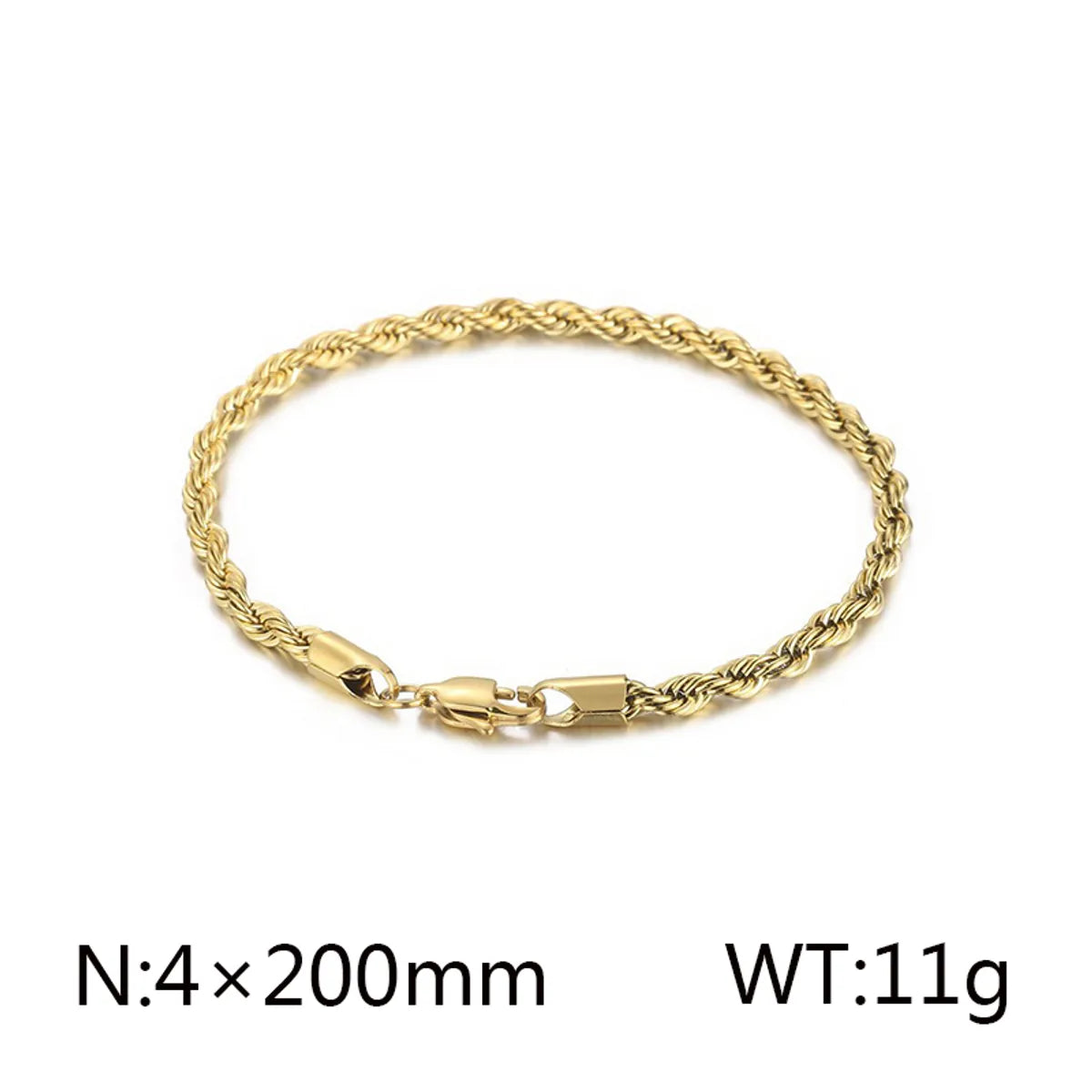 Gold 4mm20cm