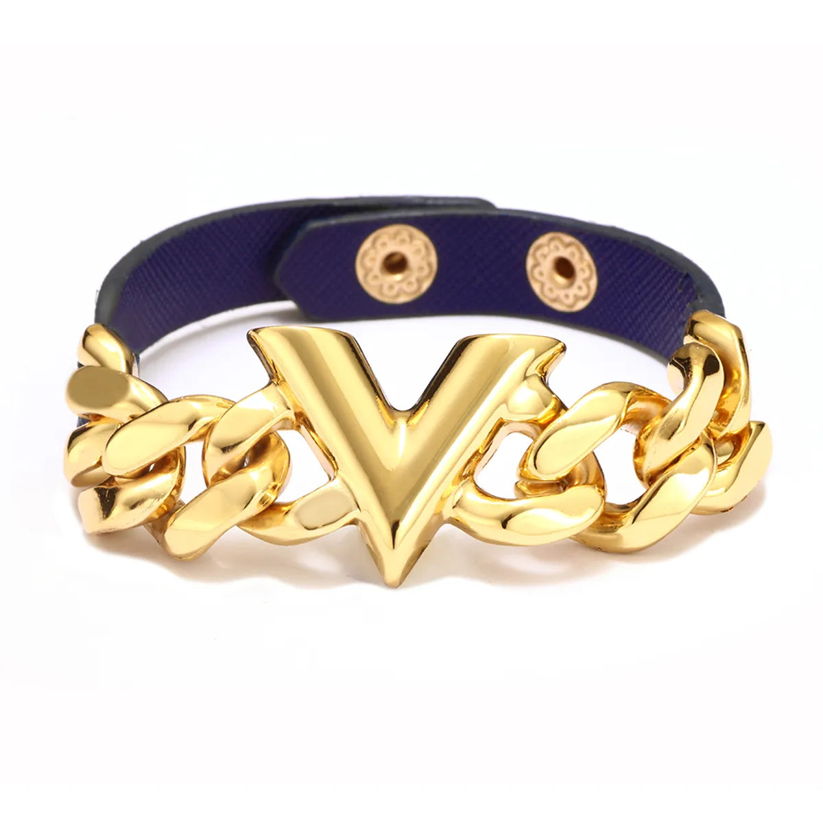 V-Shaped Chain-Blue