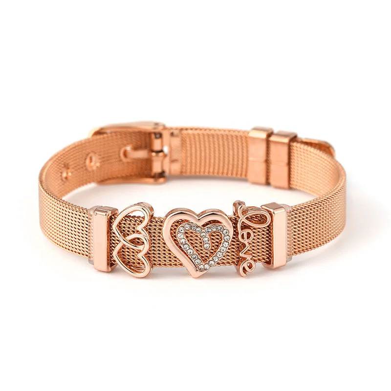 Rose Gold Mom Simple Style