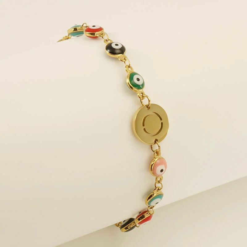 Letter Bracelet O